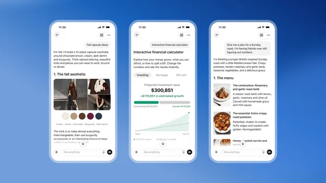 ChatGPT's New 'Intelligent UI' Integrates Visuals for Richer Interactions