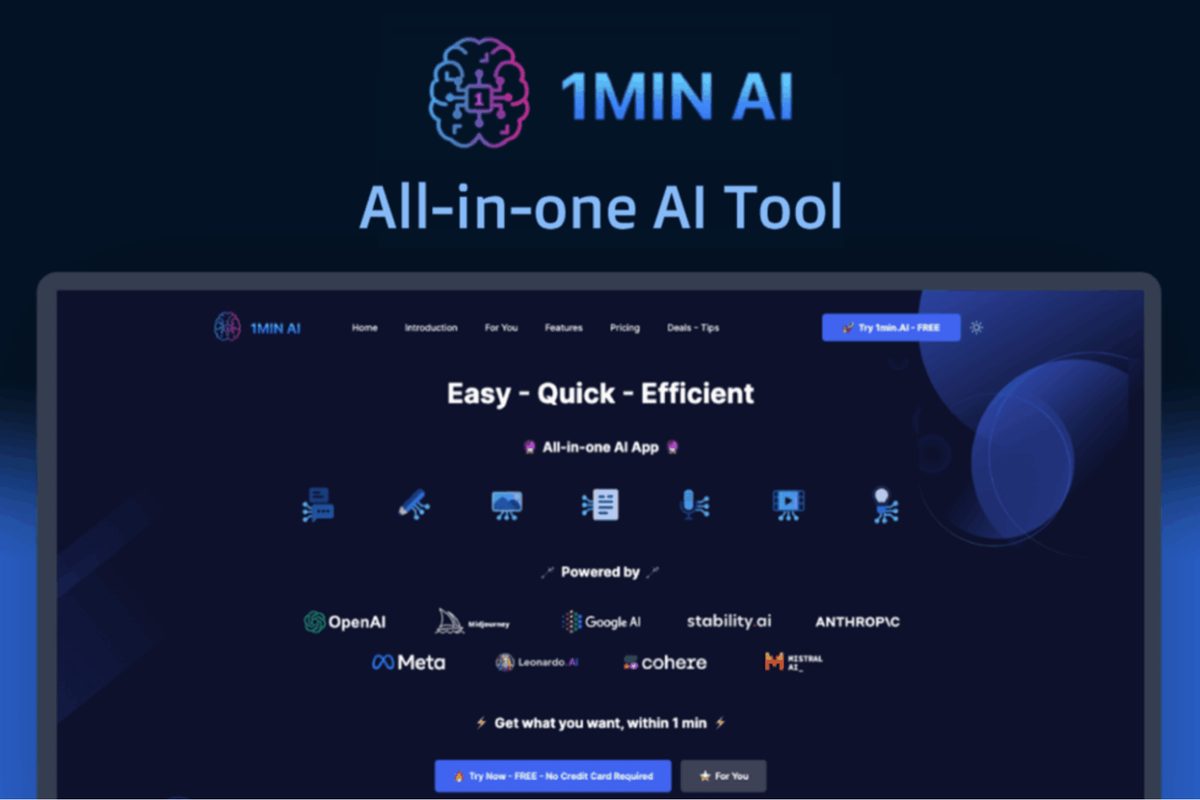 Unlocking the Future: Lifetime Access to Comprehensive AI Tools for Just $80