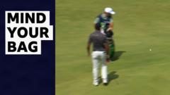 Daniel Berger's Powerful Tee Shot Causes Unusual Incident on 17th Hole
