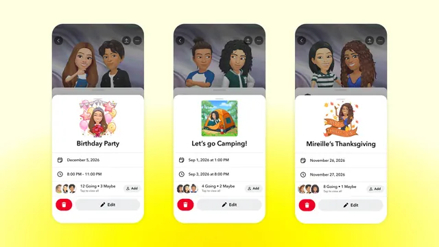 Snapchat Launches "Snapchat Plans" to Facilitate In-Person Gatherings