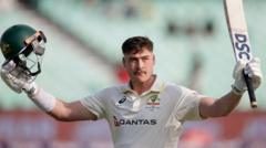 Matt Renshaw's Career-Best 190 Puts Australia in Strong Position Against South Africa