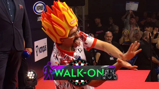 Damon Heta's Walk-On Sparks Laughter and Spotlight at Blackpool Darts