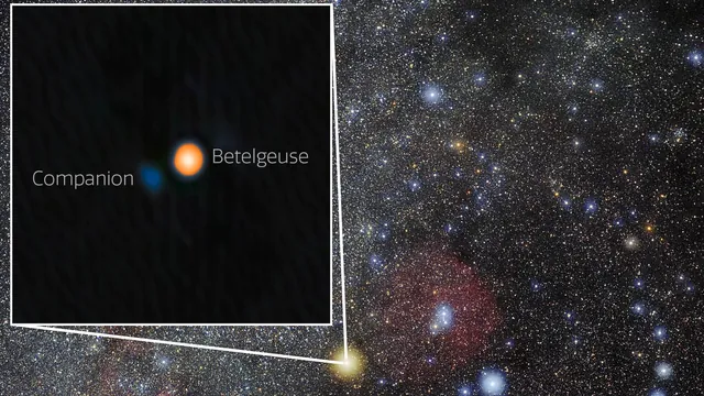 Betelgeuse’s Hidden Companion Revealed: 6-Year Brightness Mystery Solved