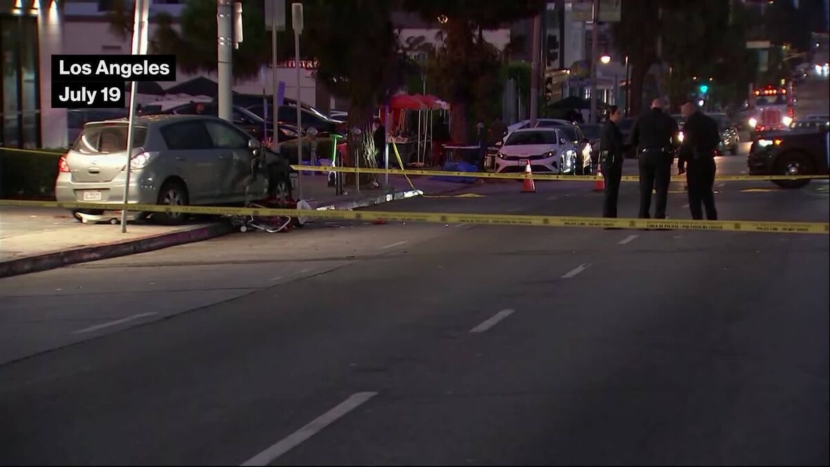 At Least 30 Injured in East Hollywood After Vehicle Rams Crowd Outside Nightclub