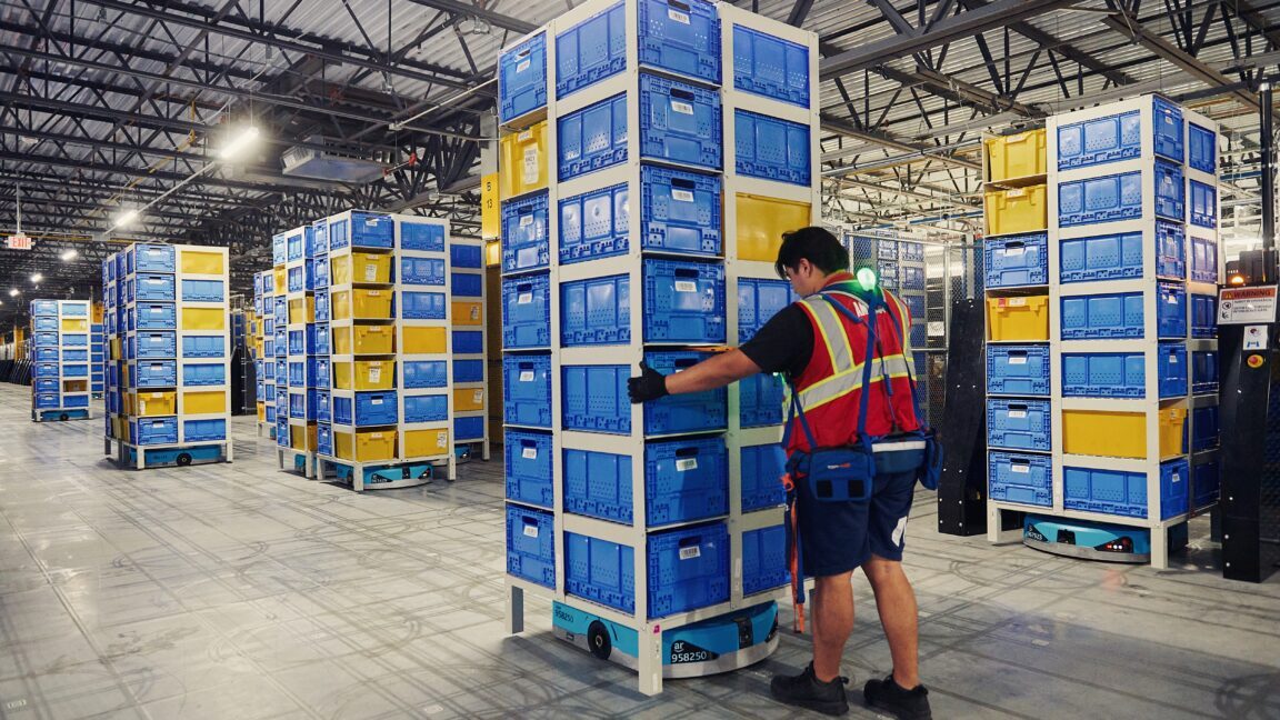 Amazon's Robot Surge: Reshaping Warehouses and Human Roles
