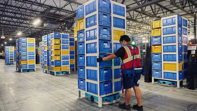 Amazon's Robot Surge: Reshaping Warehouses and Human Roles