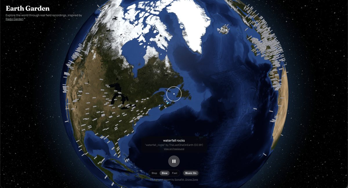 Earth Garden: Звуковое путешествие по миру через полевые записи