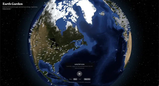 Earth Garden: Звуковое путешествие по миру через полевые записи