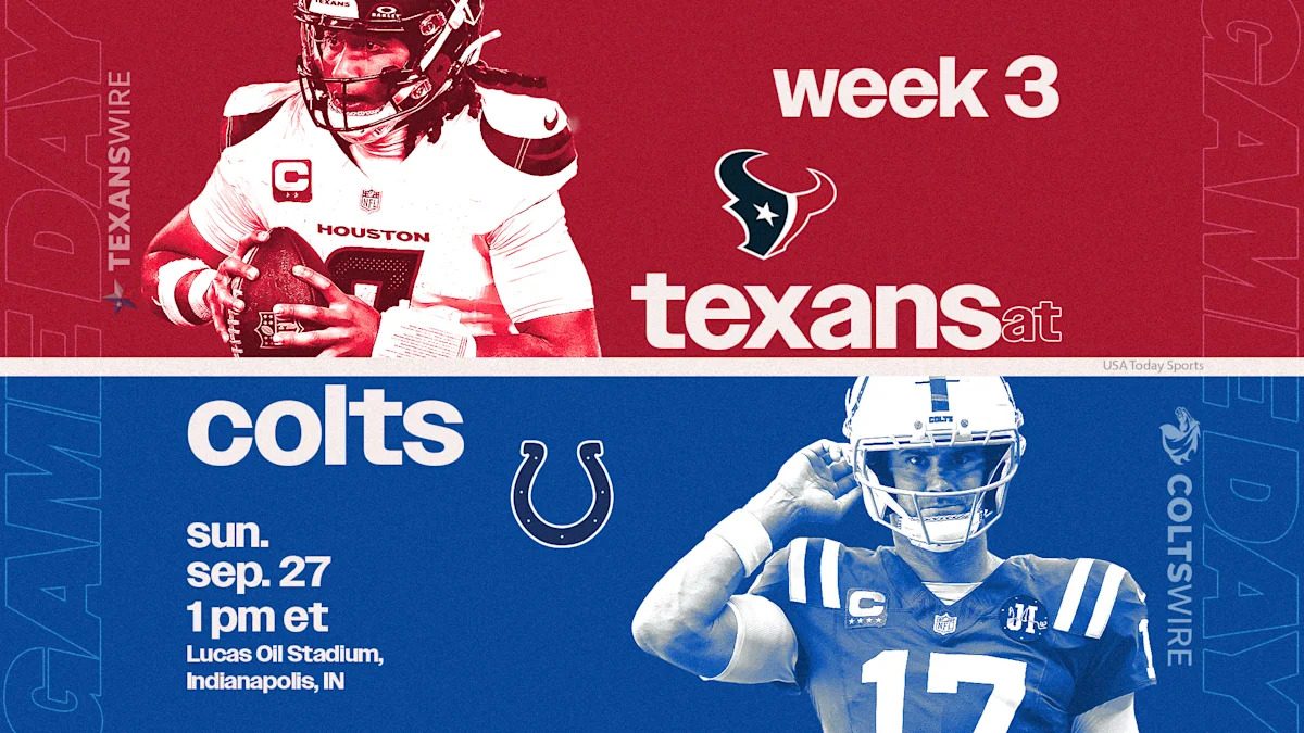 Colts vs. Texans: A Crucial Early-Season Clash on CBS