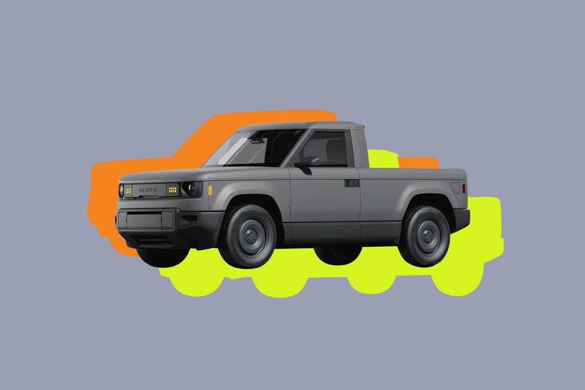 Slate Electric Pickup: 201 HP and 1,000 lbs Towing Capacity for Everyday Utility