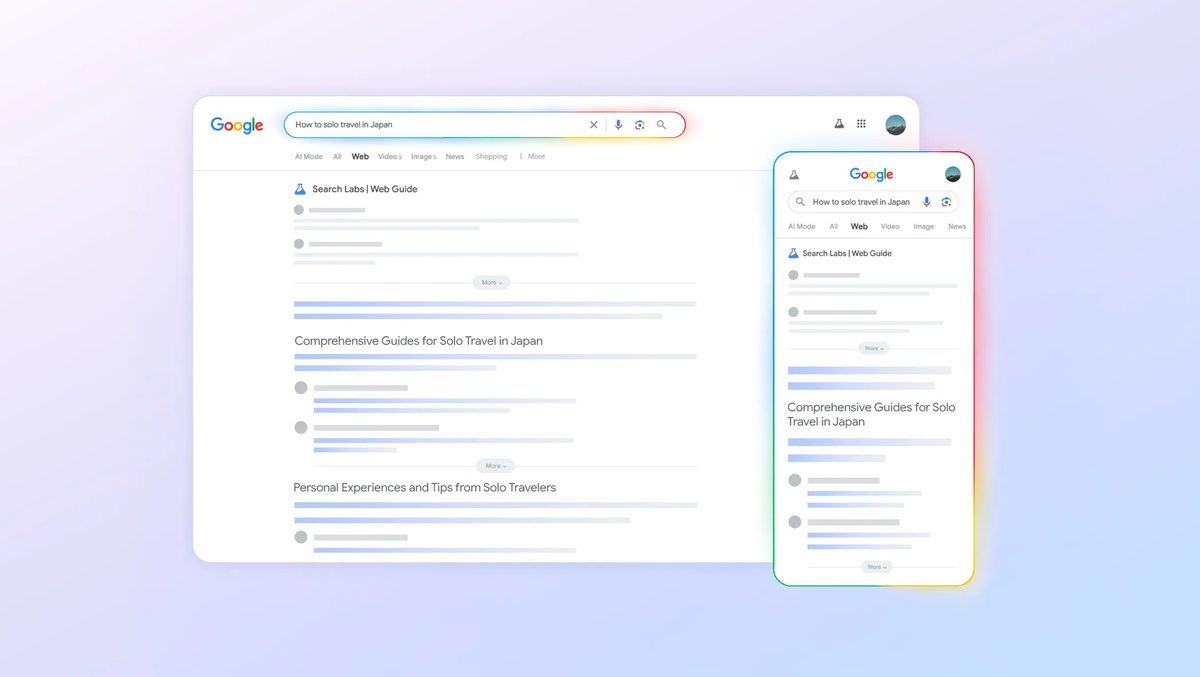 Google's Web Guide: A Step Towards More Relevant AI-Curated Search Results