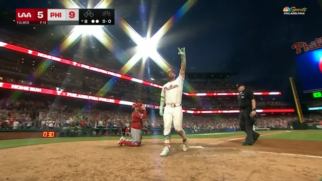 Bryce Harper's Clutch Home Run Strengthens Phillies' Lead Against Angels