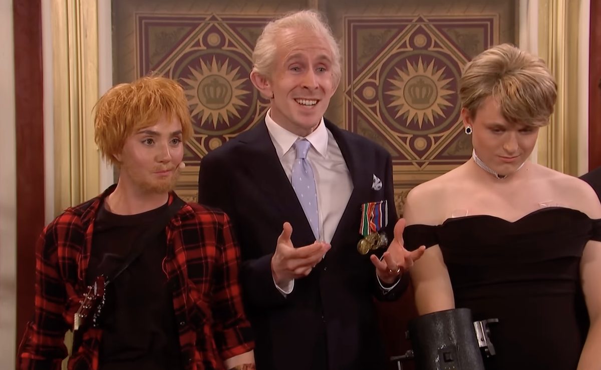 Принцесса Диана как ИИ-андроид в сатире SNL UK на королевскую семью и ИИ