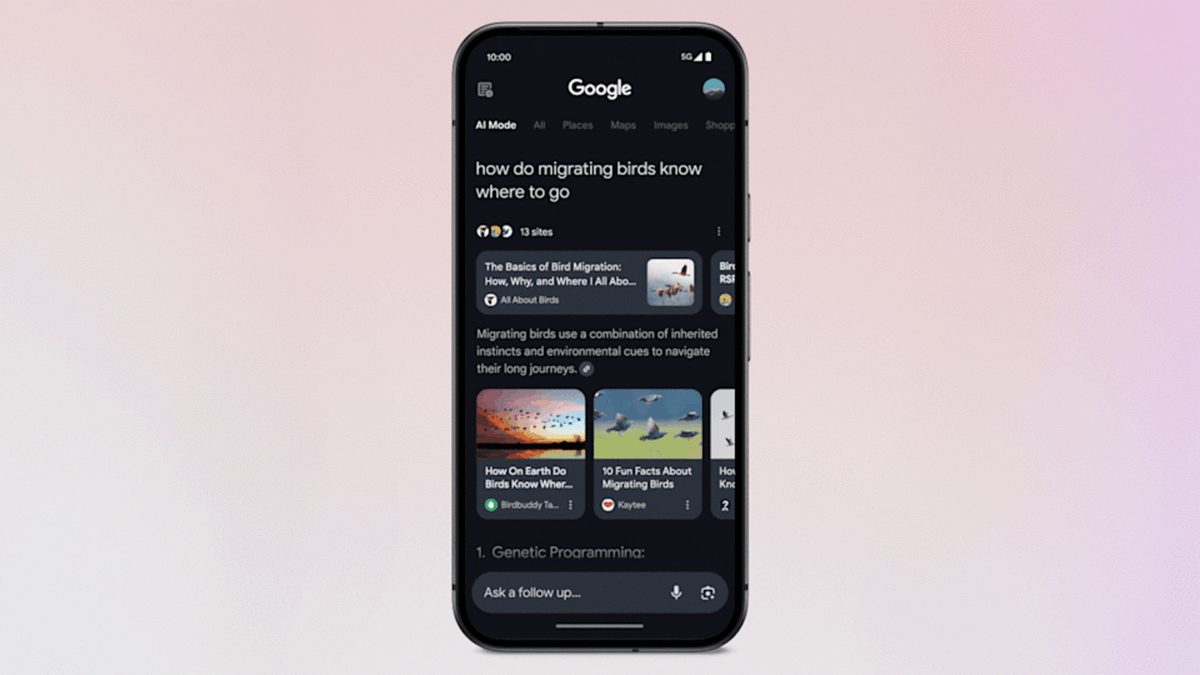 Google AI Mode Gains Gemini 2.5 Pro and Deep Search, Enhancing User Interaction with AI
